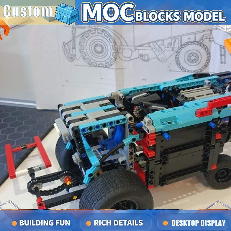556PCS MOC Farm Combine Harves - Agriculture Farming Education recension och pris
