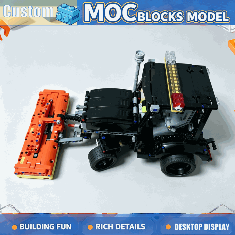 1326PCS Farm Tractor MOC Build - Agriculture Farming Education recension och pris