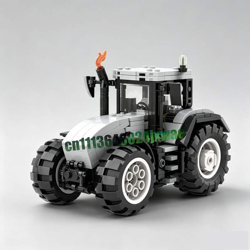 NEW 402 PCS MOC Farm Tractor A - Agriculture Farming Education recension och pris