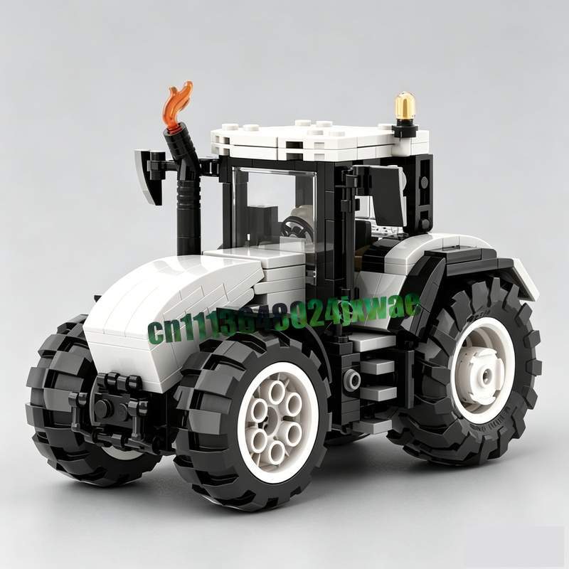 NEW 402 PCS MOC Farm Tractor A - Agriculture Farming Education recension och pris