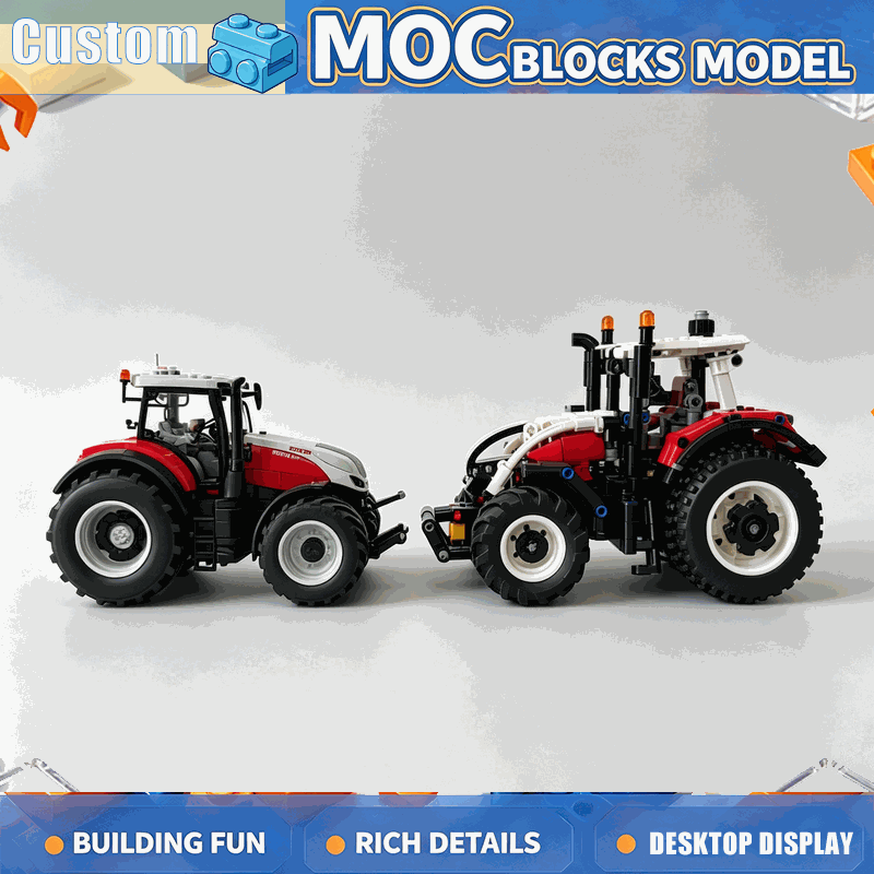 569PCS Farm Tractor Building B - Agriculture Farming Education recension och pris