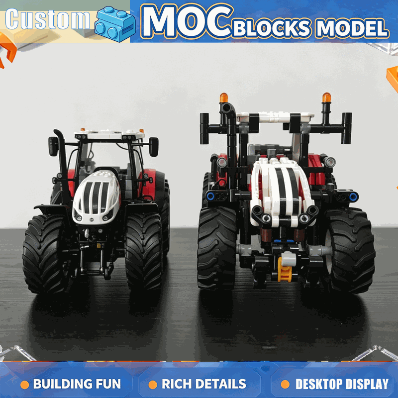 569PCS Farm Tractor Building B - Agriculture Farming Education recension och pris