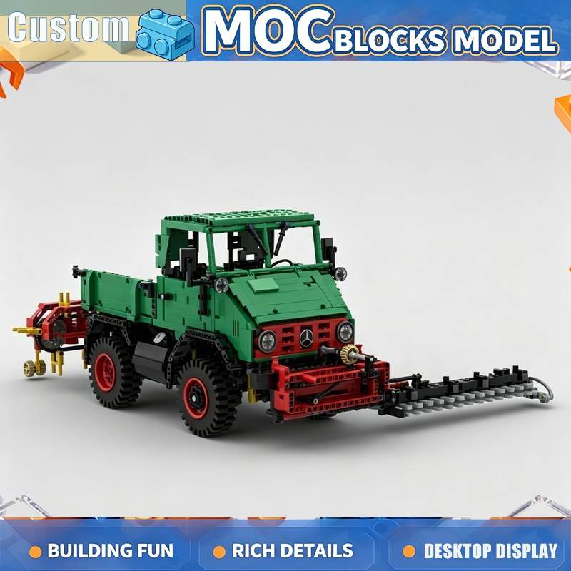 3019PCS Custom Building Blocks - Agriculture Farming Education recension och pris