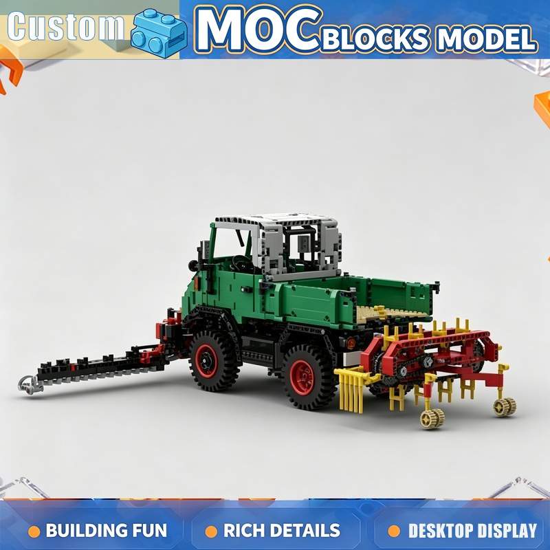 3019PCS Custom Building Blocks - Agriculture Farming Education recension och pris