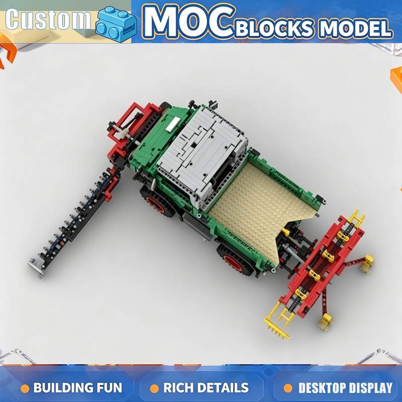 3019PCS Custom Building Blocks - Agriculture Farming Education recension och pris