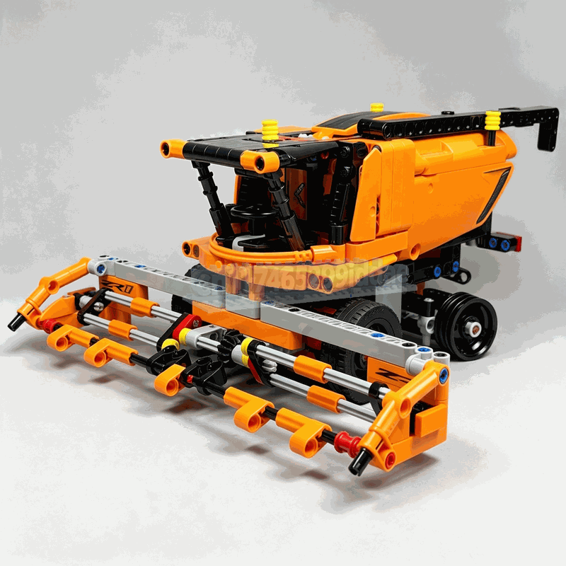 512PCS Combine Harvester MOC A - Agriculture Farming Education recension och pris