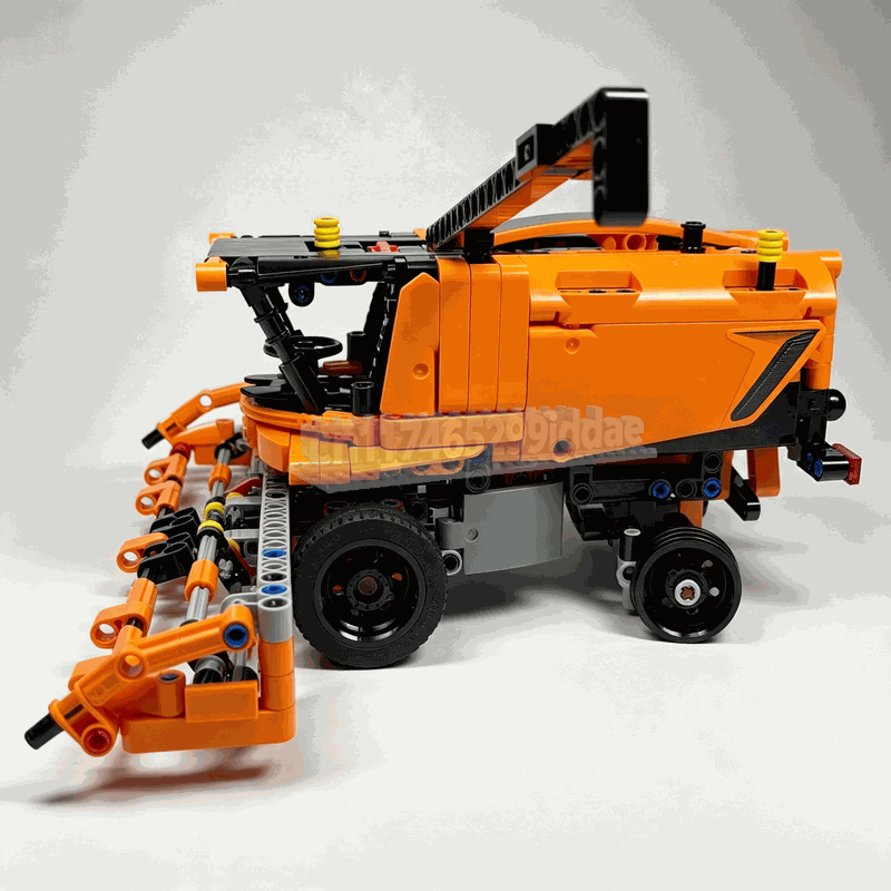512PCS Combine Harvester MOC A - Agriculture Farming Education recension och pris