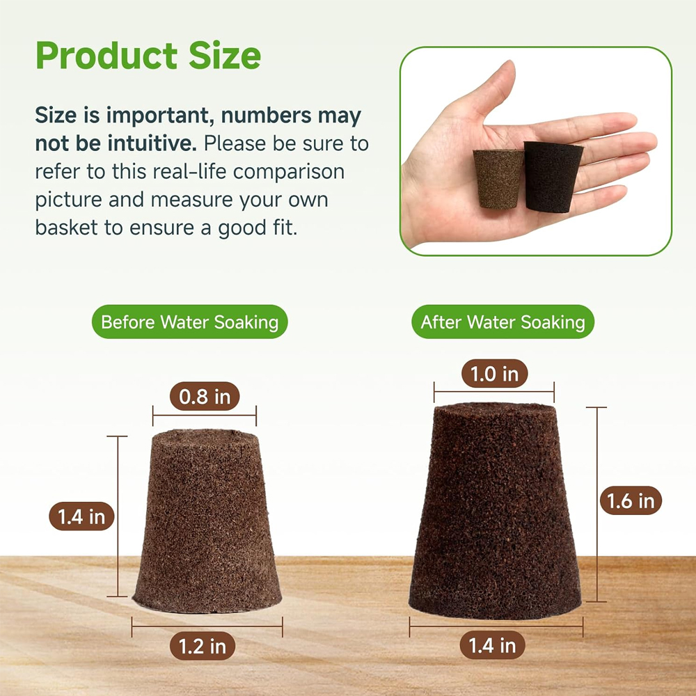 20 Hydroponic Growing Sponges, - Farming And Agriculture recension och pris